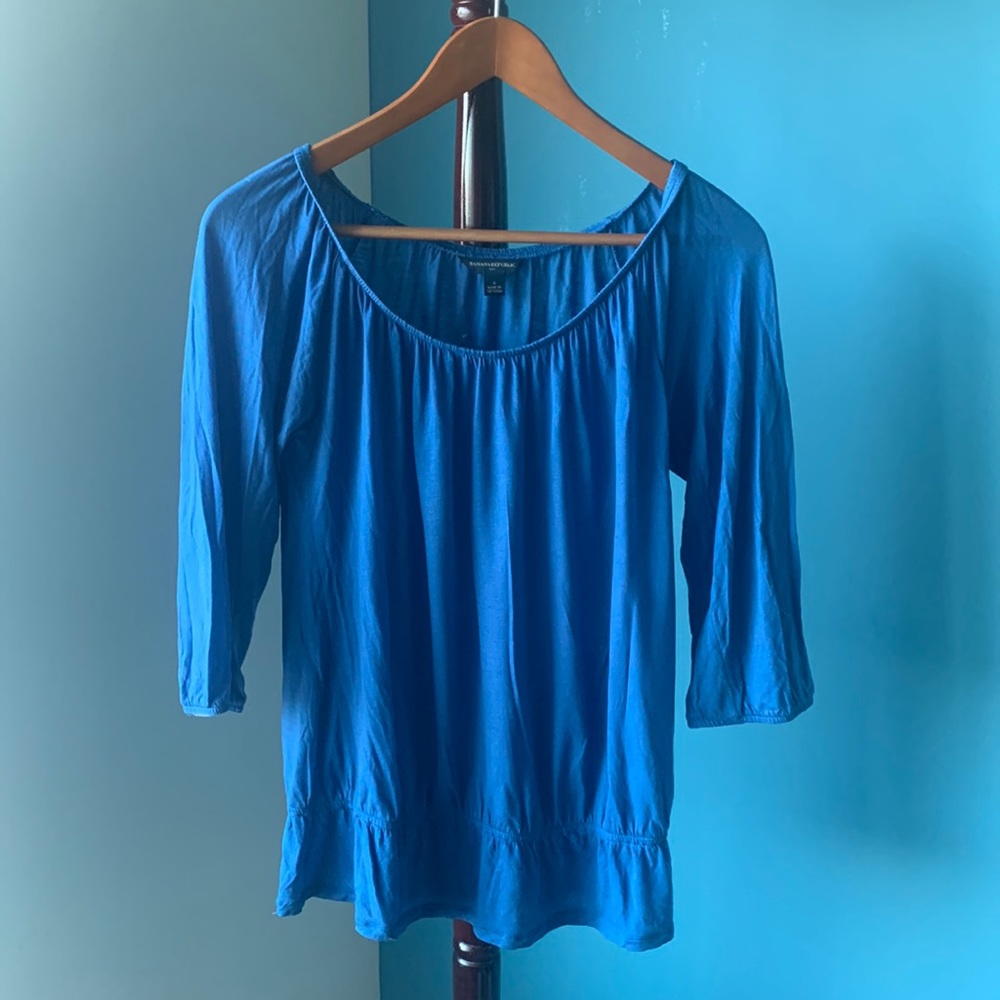 Blue Blouse from Banana Republic (small)